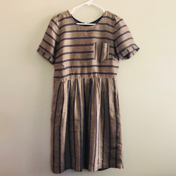 poshmark linen dress